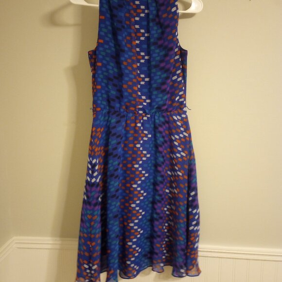 Calvin Klein Patterned Work Dress - Picture 3 of 3